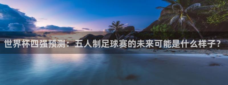  意昂2娱乐平台开户：世界杯四强预测：五人制足球赛的未来可能是