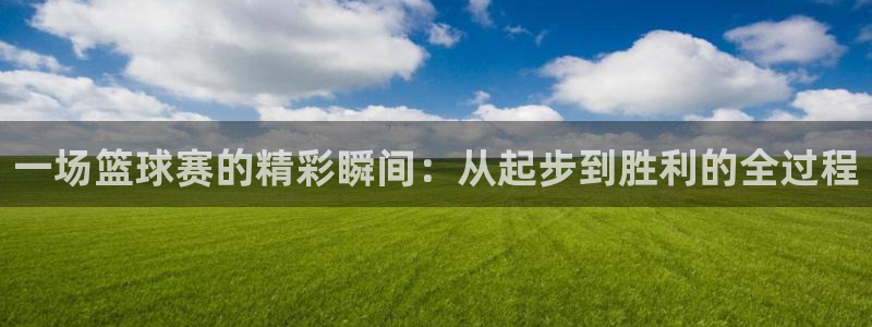  意昂2登录入口：一场篮球赛的精彩瞬间：从起步到胜利的全过程