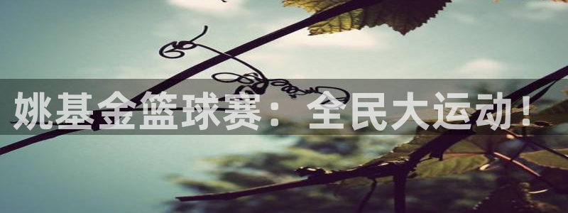 意昂2娱乐直属：姚基金篮球赛：全民大运动！