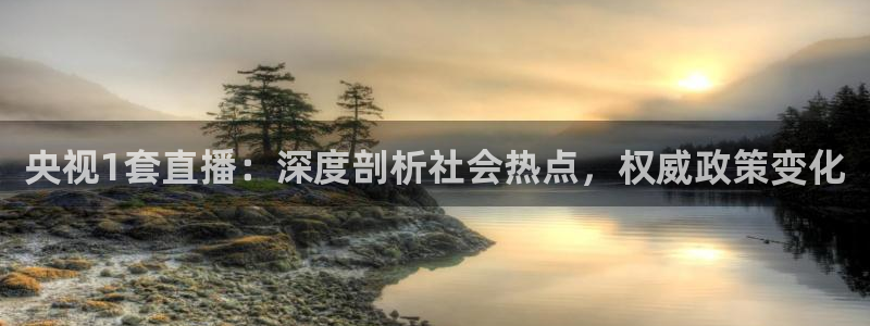 鲸鱼体育免费观看入口：央视1套直播：深度剖析社会热点，权威政策变化